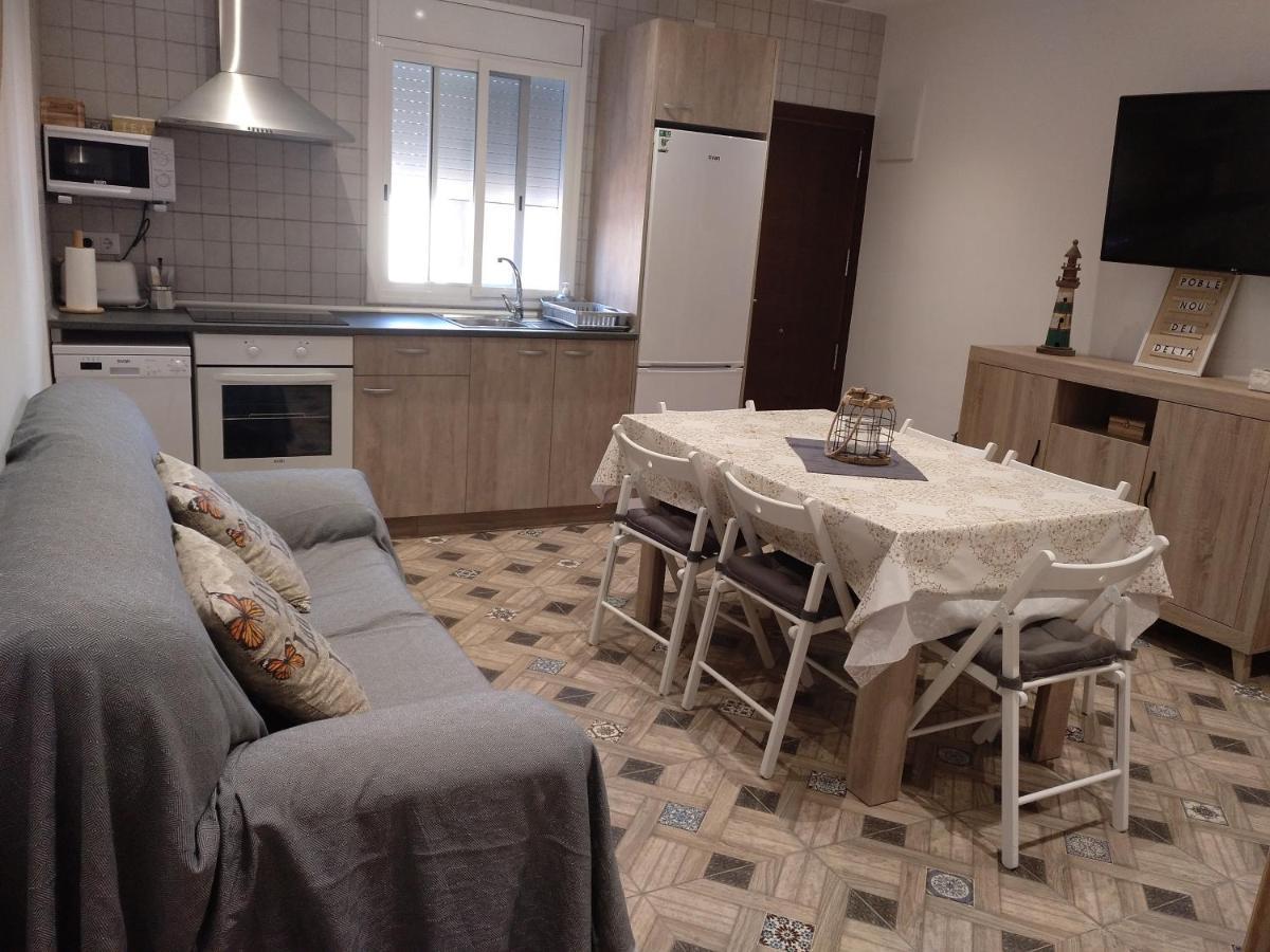 Alojamiento Lo Trabucador El Poble Nou del Delta Eksteriør bilde